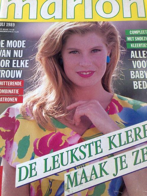 Marion zelfmaakmode juli 1989, Hobby en Vrije tijd, Kledingpatronen, Gebruikt, Vrouw, Marion, Verzenden