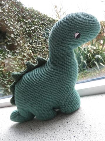 Groen gebreide Dinosaurus dino of draak van Hema beschikbaar voor biedingen