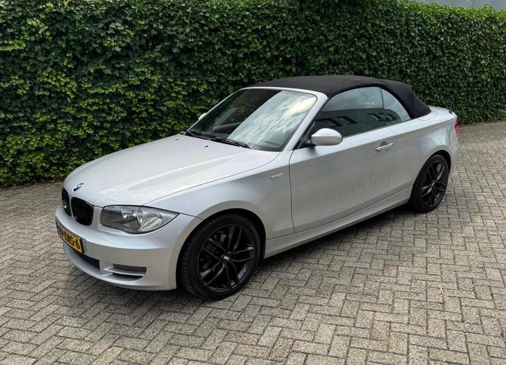 BMW 1-Serie Cabrio Youngtimer 118i Aut. 2010 Grijs NL, Auto's, BMW, Particulier, 1-Serie, ABS, Airbags, Airconditioning, Alarm