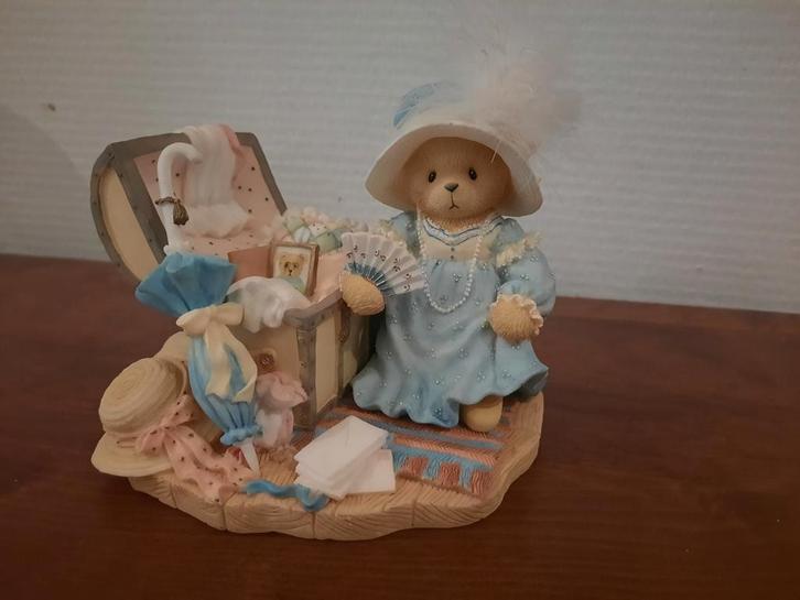 Cherished Teddies Kaitlyn Beeldje, Verzamelen, Beren en Cherished Teddies, Zo goed als nieuw, Beeldje, Cherished Teddies, Ophalen of Verzenden