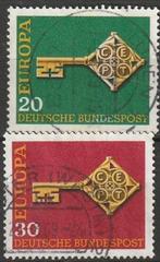 Europa CEPT Duitsland 1968 MiNr. 559-560 gestempeld, Postzegels en Munten, Postzegels | Europa | Duitsland, BRD, Verzenden, Gestempeld
