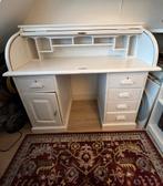 Witte houten secretaire met veel opbergruimte, Ophalen, Gebruikt