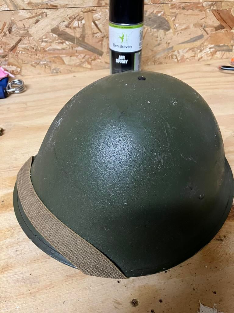 Britse mk3 Turtle helm, Verzamelen, Ophalen of Verzenden, Landmacht, Engeland, Helm of Baret
