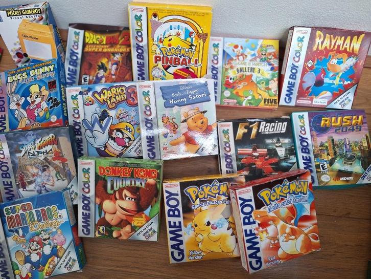 Div. Game Boy spelletjes, Spelcomputers en Games, Games | Overige, Zo goed als nieuw, Overige genres, 1 speler, Vanaf 3 jaar, Ophalen