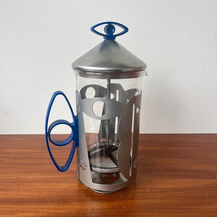 Koffiezetter Cafetiere postmodern design Ziegler Memphis, Huis en Inrichting, Keuken | Servies, Gebruikt, Overige typen, Overige stijlen