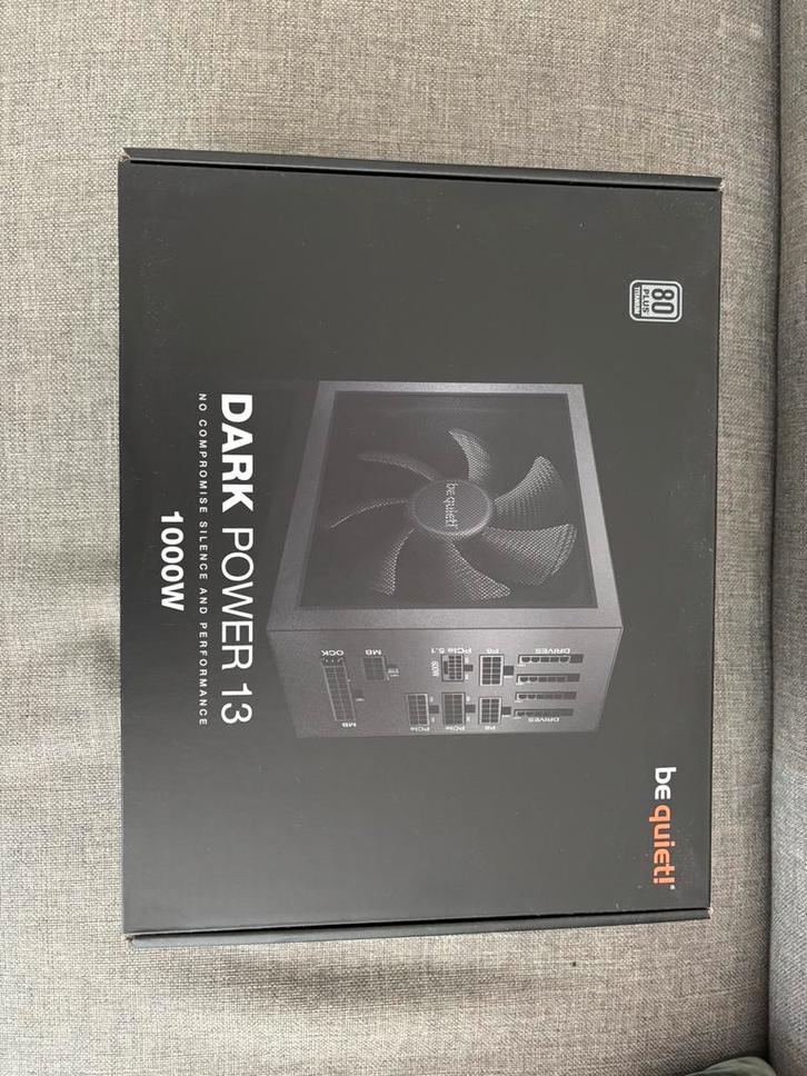 Be Quiet dark power 13 PSU titanium NIEUW, Computers en Software, Interne voedingen, Nieuw, Ophalen