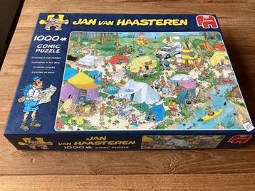 Jan  van Haasteren, Kamperen in het bos, 1000 stukjes beschikbaar voor biedingen