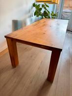 Masief eikenhouten tafel, Huis en Inrichting, Tafels | Eettafels, Ophalen, Gebruikt, Eikenhout, 200 cm of meer
