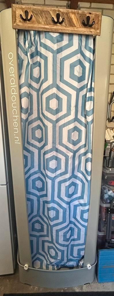Nooddouche compleet met 80ltr boiler en vuilwaterpomp, Doe-het-zelf en Verbouw, Sanitair, Gebruikt, Douche, Ophalen