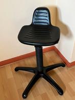 Zit sta verstelbare werkkruk €65,-, Huis en Inrichting, Bureaustoelen, Ophalen, Gebruikt, Zwart, Bureaukruk