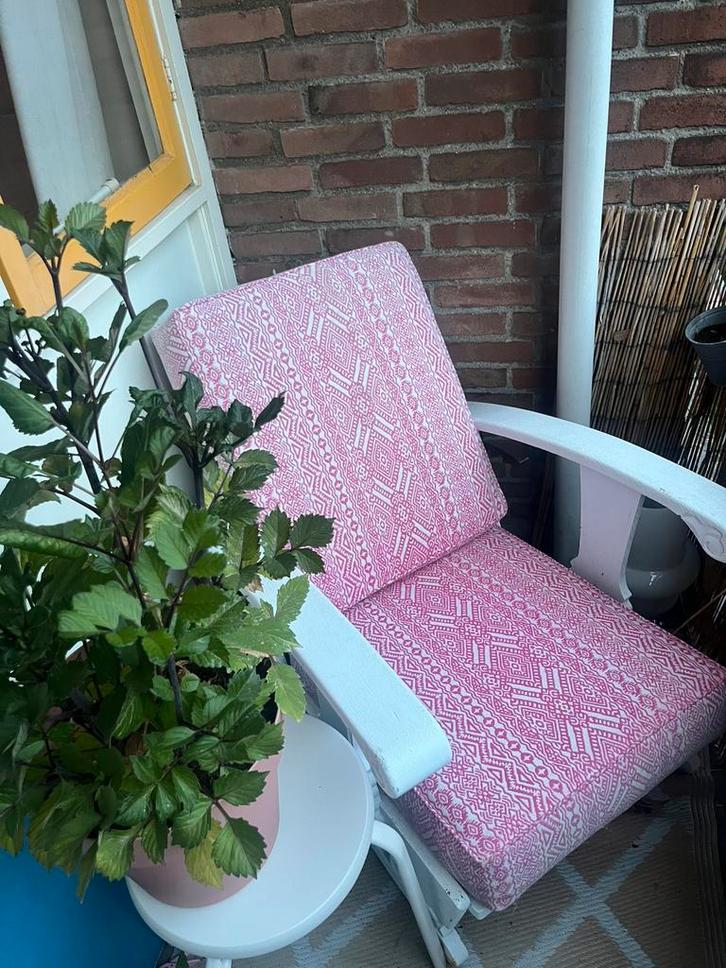 Vintage fauteuil, Huis en Inrichting, Fauteuils, Gebruikt, Minder dan 50 cm, Ophalen