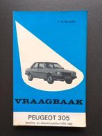 Vraagbaak Peugeot 305 1978-1982., Ophalen of Verzenden