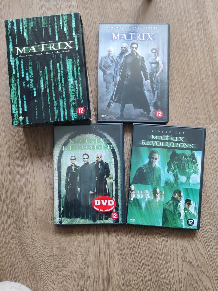 The Matrix DVD Collectie - Boxset, Cd's en Dvd's, Dvd's | Science Fiction en Fantasy, Gebruikt, Science Fiction, Boxset, Vanaf 12 jaar