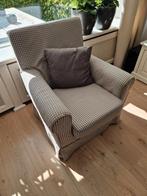 Ikea Ektorp stoel grijs geblokt, Huis en Inrichting, Ophalen, Zo goed als nieuw, Eén, Stof