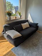 Comfortabele 2-zits bank/sofa (zwarte) - Goede staat, Ophalen, Hout, 150 tot 200 cm, Tweepersoons