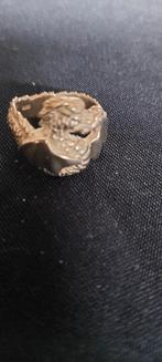 Echt zilver ring met draak., Ophalen, Zo goed als nieuw, Dame, Zilver