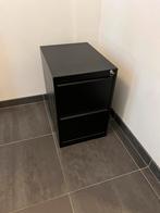 Stalen zwarte archiefkast 2 lades met A4 hangmappen, Ophalen of Verzenden