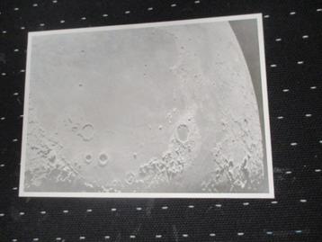 foto, de maan zw/wit 12,6 x 17,8 cm beschikbaar voor biedingen