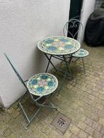 Bistro tuinset mozaik, Overige materialen, Gebruikt, Tuinset, Ophalen