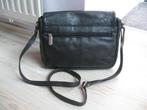 BEAR DESIGN zwart leren schoudertas als nieuw, Sieraden, Tassen en Uiterlijk, Tassen | Schoudertassen, Ophalen of Verzenden, Zo goed als nieuw