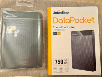 Nieuw UnionSine 750GB Ultra Slim Portable Hard drive