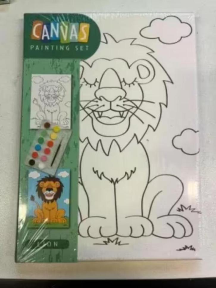 NIEUW! Schilder set voor kids €9,99, Hobby en Vrije tijd, Schilderen, Nieuw, Overige typen, Ophalen of Verzenden