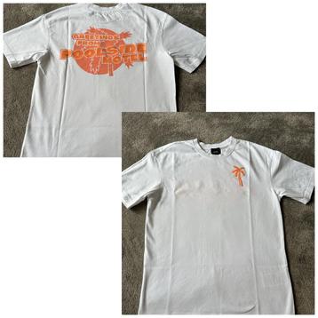 Tshirt jongen wit met zomerse backprint mt 158/164 Shoeby beschikbaar voor biedingen