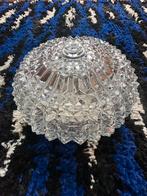 Vintage Jaren 50 Plaffonaire - Prachtig Licht!, Huis en Inrichting, Lampen | Lampenkappen, Gebruikt, Wit, Rond, Ophalen of Verzenden