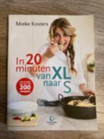 In 20 minuten van XL naar S, Boeken, Mieke Kosters, Ophalen of Verzenden, Dieet en Voeding, Zo goed als nieuw