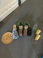 Goud/Bruin/Brons Decoratie Potten & Bloempotten, Ophalen, Gebruikt