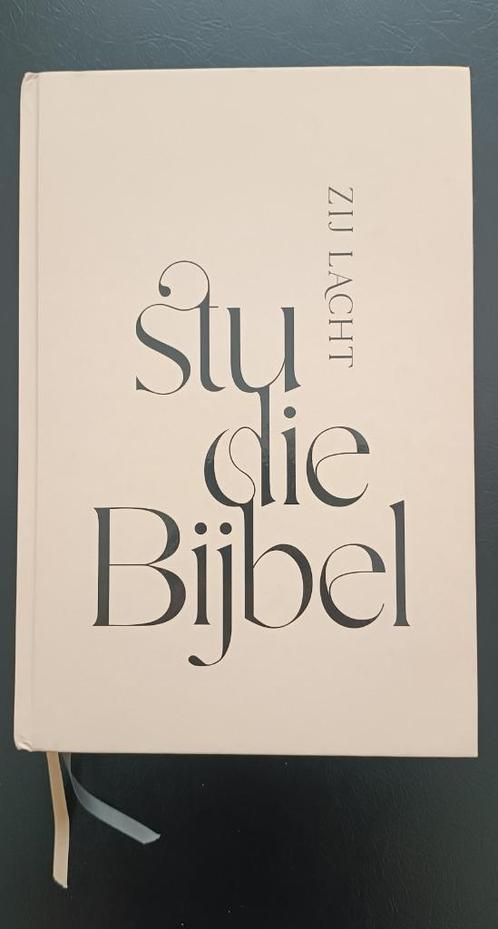 Studiebijbel HSV Zij Lacht, Antiek en Kunst, Antiek | Boeken en Bijbels, Ophalen of Verzenden