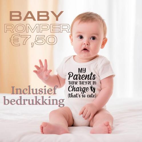 Kleding bedrukken & meer, gratis ontwerp, Kinderen en Baby's, Babykleding | Overige, Nieuw, Jongetje of Meisje, Ophalen of Verzenden