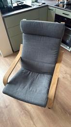 IKEA POANG fauteuil grijs, Ophalen, Zo goed als nieuw