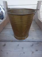 Vintage messing Emmer met Handvat, Ophalen of Verzenden