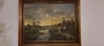 Hollands Landschap van joop smits, Antiek en Kunst, Kunst | Schilderijen | Klassiek, Ophalen