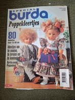Burda Special Poppekleertjes - Vintage Naaipatronen, Ophalen of Verzenden, Pop