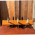 Kapstok met poten hert wandrek gewerenrek origineel 60 cm, Minder dan 100 cm, Gebruikt, Ophalen of Verzenden, Hout