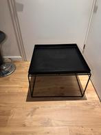 HAY Tray Table Salontafel - Zwart, Huis en Inrichting, Tafels | Salontafels, Gebruikt, 50 tot 100 cm, Vierkant, Ophalen of Verzenden