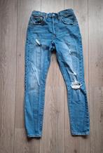 Levi’s 501 S Skinny jeans W27 L30 – distressed blauw, Blauw, Ophalen of Verzenden, Zo goed als nieuw, W27 (confectie 34) of kleiner