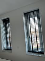 Houten jaloezieën, Ophalen, Gebruikt, Zwart, 50 tot 100 cm