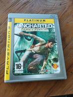 PS3 Uncharted Drake's fortune, Avontuur en Actie, Gebruikt, 1 speler, Ophalen of Verzenden