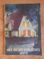 brochure Philips 'Het goed verlichte huis' (1948) zeldzaam, Gelezen, Folder, Ophalen of Verzenden, Philips
