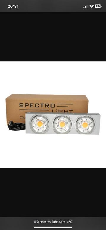 Spectrolight Agro 450 W led kweeklamp . beschikbaar voor biedingen