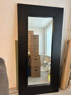 Mooie grote donkerbruine spiegel, Ophalen of Verzenden, Zo goed als nieuw, 75 tot 100 cm, 150 tot 200 cm