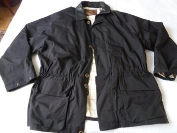 Loro Piana Ltd Edition jas, zwart + leren kraag, XXXL, zgan beschikbaar voor biedingen