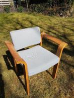 Armstoel Deens Design Magnus Olesen diningchair stackable 5x, Hout, Gebruikt, Eén, Ophalen
