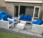 Steigerhout Loungeset Loungebank Hoekbank Tuinbank Tuinset, Nieuw, Ophalen of Verzenden, Bank, Loungeset