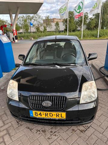 Kia Picanto 1.0 2005 Zwart beschikbaar voor biedingen