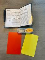 Scheidsrechter Fluit Kaarten En Boekje Voor Voetbal, Ophalen of Verzenden, Zo goed als nieuw, Overige typen