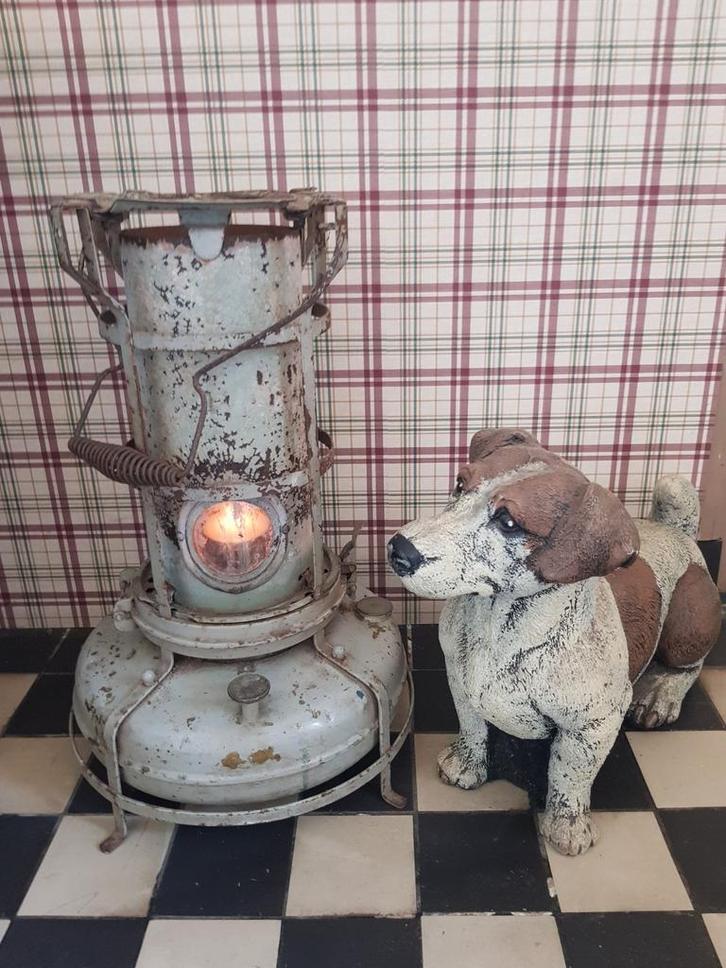 Antieke Aladdin flame heater, petroleum kachel, Antiek en Kunst, Antiek | Emaille, Ophalen of Verzenden